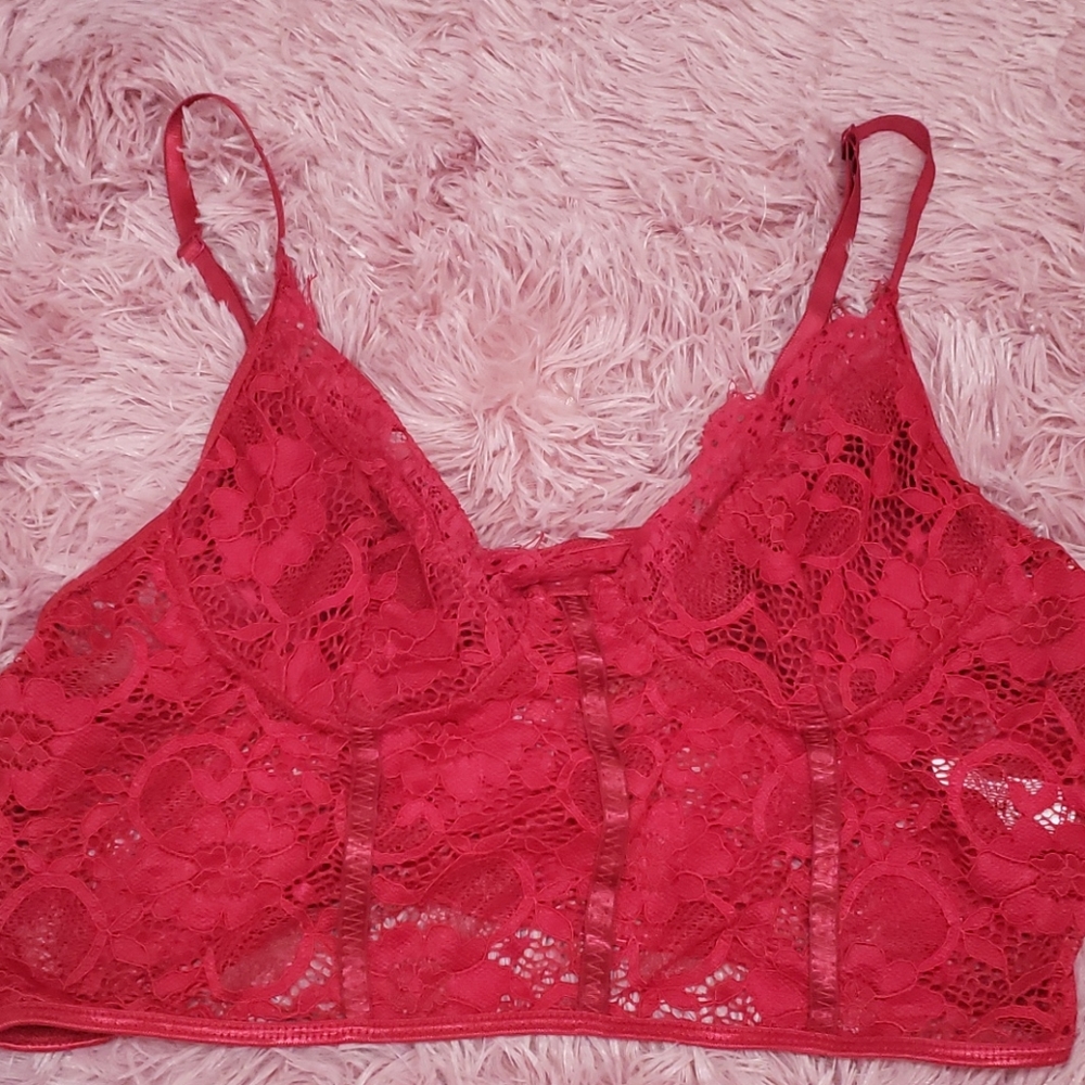 Brand new sexy lace bralette/crop top